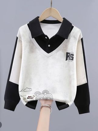 款式百搭帅气、潮酷十足、时尚显品质、面料柔软舒适、#百搭上衣 #卫衣 #男童穿搭 #面料柔软舒适 #高品质童装