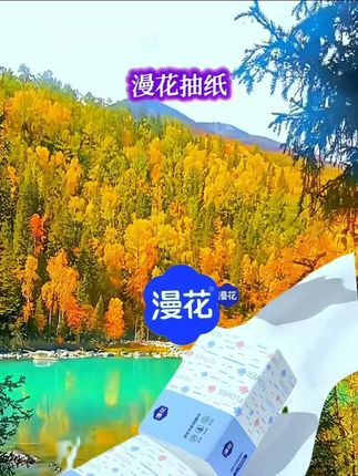 【到手4包】漫花原木抽纸400张5层紧实压花家庭纸巾餐巾纸纸面巾#漫花抽纸#生活用纸#纸巾#抽纸#漫