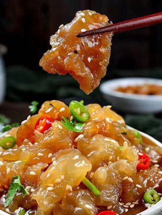 即食海蜇头200g*6袋凉拌老醋蜇头爽脆海鲜海蜇皮海蜇丝夏季爽口#无限回购的宝藏单品 #好物推荐🔥 #居家好物 @抖音小助手 @DOU+上热门 @DOU+小助手 @巨量千川