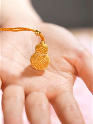 朱炳仁 925银银制品 【闷声富贵】葫芦挂件项链古法锁骨链配饰礼品#葫芦项链#葫芦项链吊坠#葫芦挂件#葫芦配饰#葫芦锁骨链@DOU+上热门