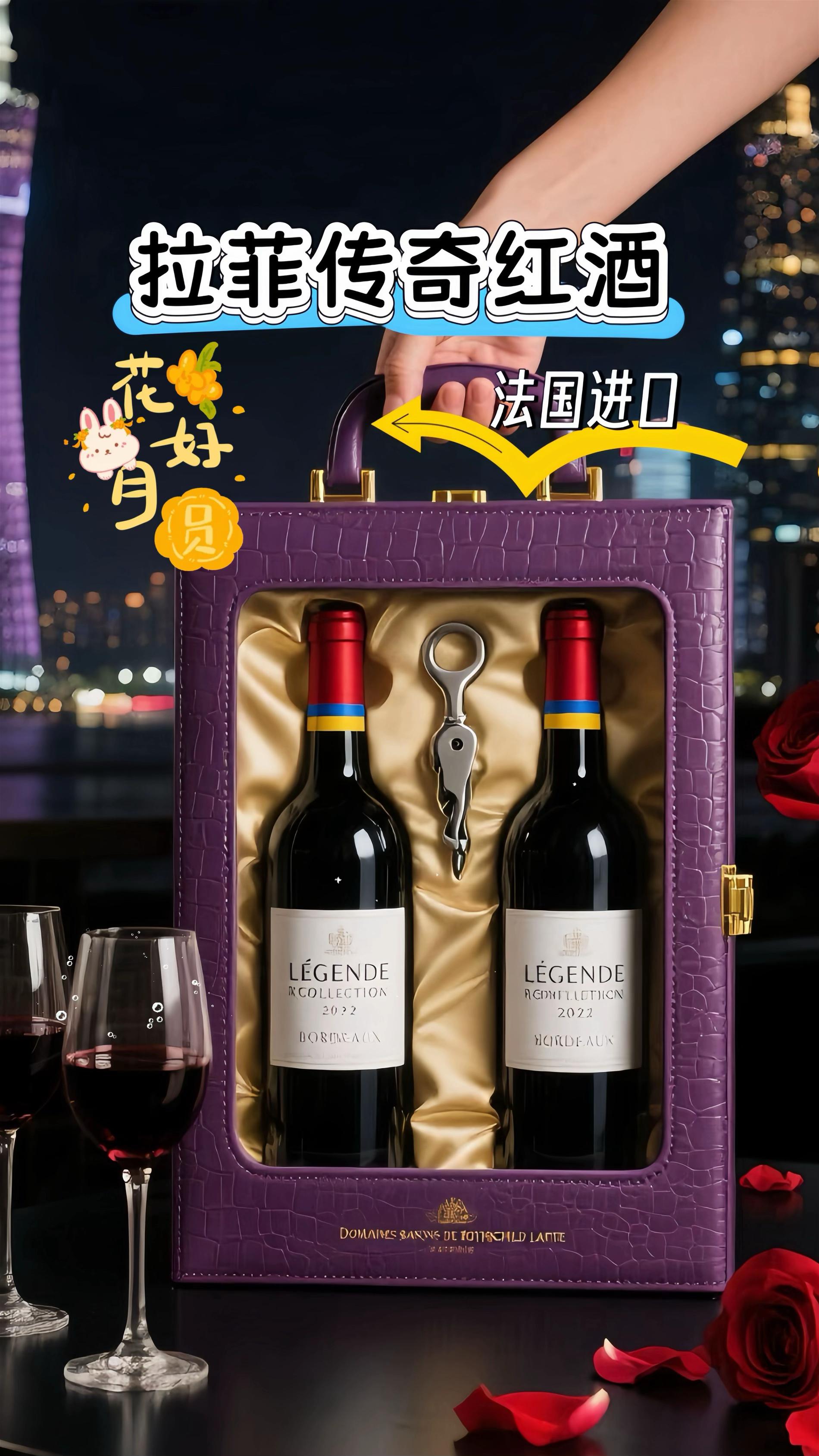 拉菲红酒!这款干红葡萄酒🍷,由赤霞珠、梅洛混酿酒裙美丽泛暗色光泽,果香为主,有黑果与樱桃香气。口感稠密平衡,余韵芳香,干型适配16-18C饮用,品质之选#红酒 #葡萄酒 #拉菲 #微醺时刻 #送礼佳品