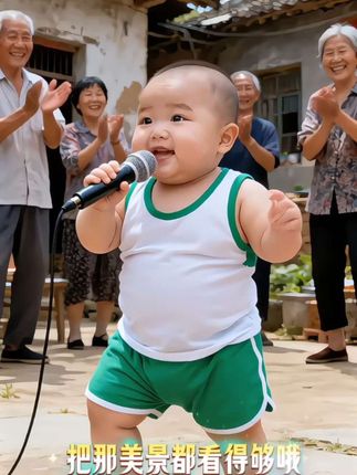 #萌娃唱歌 #快来围观 #呆萌可爱 #根本停不下来