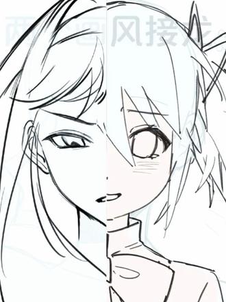 迅速画了!两个画风接龙!和亲友/小圆绘制者/剪辑大师@了没事了吧 🥺🥺#procreate绘画 #同人 #焰圆焰 #绘画接龙 #魔法少女小圆