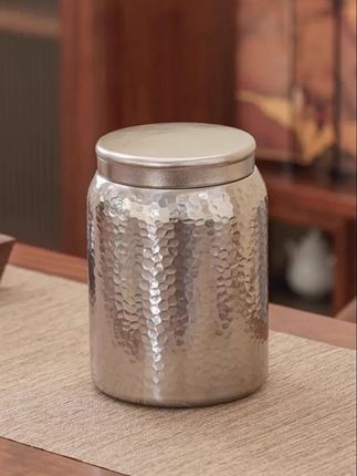 纯钛茶叶罐高端茶罐大号家用大容量陈皮茶叶储存罐半斤密封罐子#茶叶罐 #纯钛茶叶罐 #大容量陈皮茶叶储存罐 #密封罐子