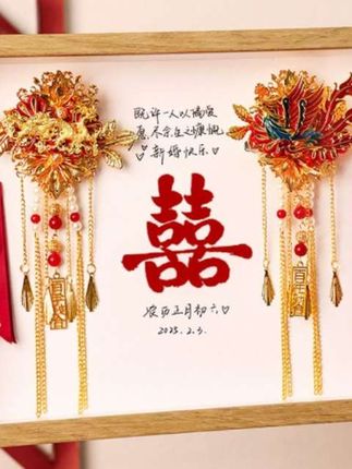 胸花纪念相框 从此那个身份一直留在了相框里#备婚日常 #备婚好物分享 #仪式感 #备婚vlog#备婚