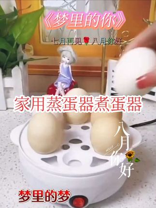 #创作灵感 有了这个懒人#蒸蛋器 不需用锅煮鸡蛋了,操作简单,方便实用#厨房好物 #厨房 #好物@DOU+小助手