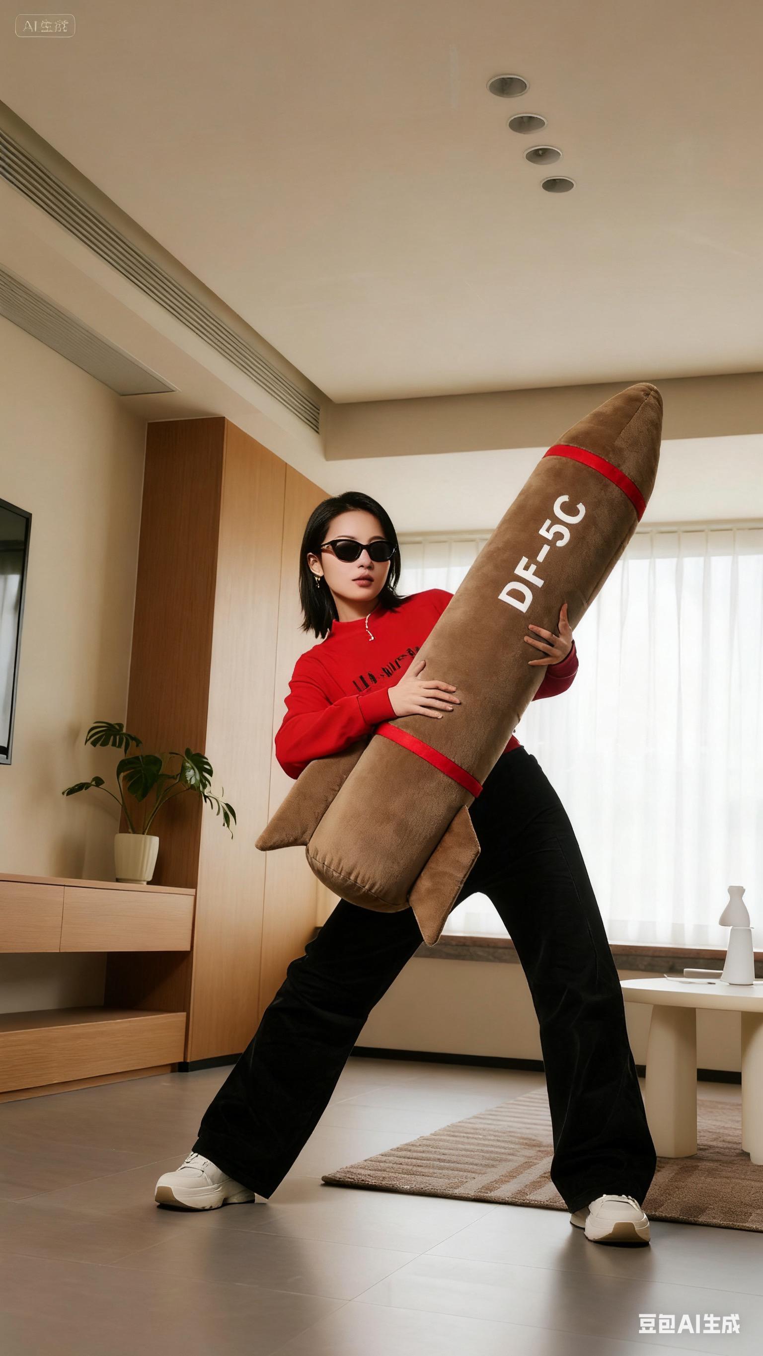 最有安全感的抱枕出现了,覆盖全球,这安全感满满!!!#东风5c打击范围覆盖全球#东风5c#每日分享 #强烈推荐