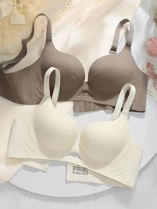 浪莎内衣女小胸聚拢显大胸罩无痕软支撑塑形收副乳上托防下垂文胸#小胸聚拢显大#软支撑 #收副乳防下垂