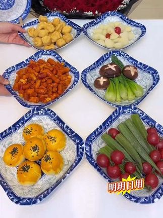 #厨房用品陶瓷盘子#陶瓷餐具 #厨房餐具 #结实耐用 #餐盘