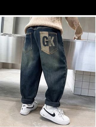洋气舒服牛仔裤#高品质童装 #显高显瘦显腿长 #谁穿谁好看