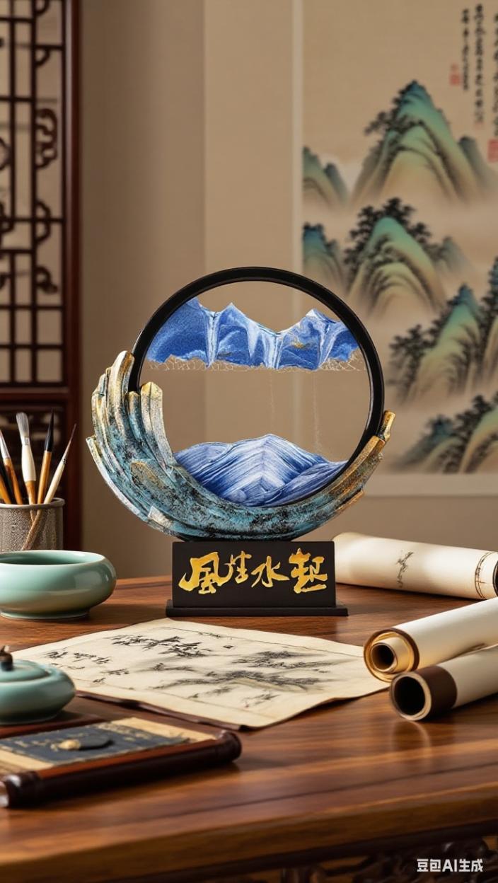 #家居软装搭配 #家居好物 #茶器美学 #装饰品 #流沙画摆件