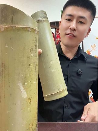 #聚宝竹鲜竹竹筒酒 #竹筒酒推荐 #好酒推荐