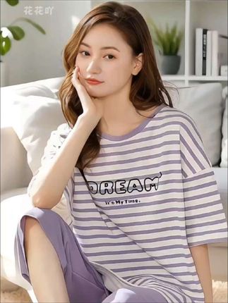 #夏季穿搭 #睡衣家居服 #在家也要美美哒 #谁穿谁好看系列