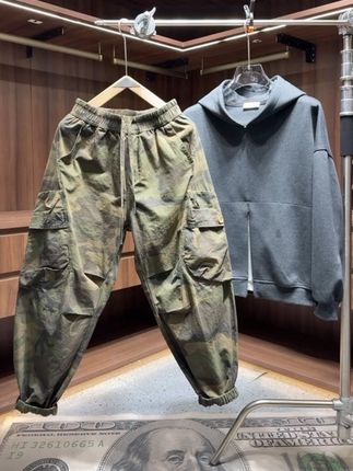 早秋新款工装迷彩裤#迷彩裤 #工装风 #秋季穿搭 #显瘦显高显腿长 #迷彩裤男