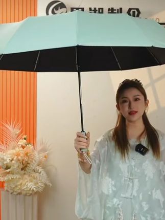 超大雨伞折叠加固防晒遮阳伞加大晴雨两用加厚防紫外线晴雨伞