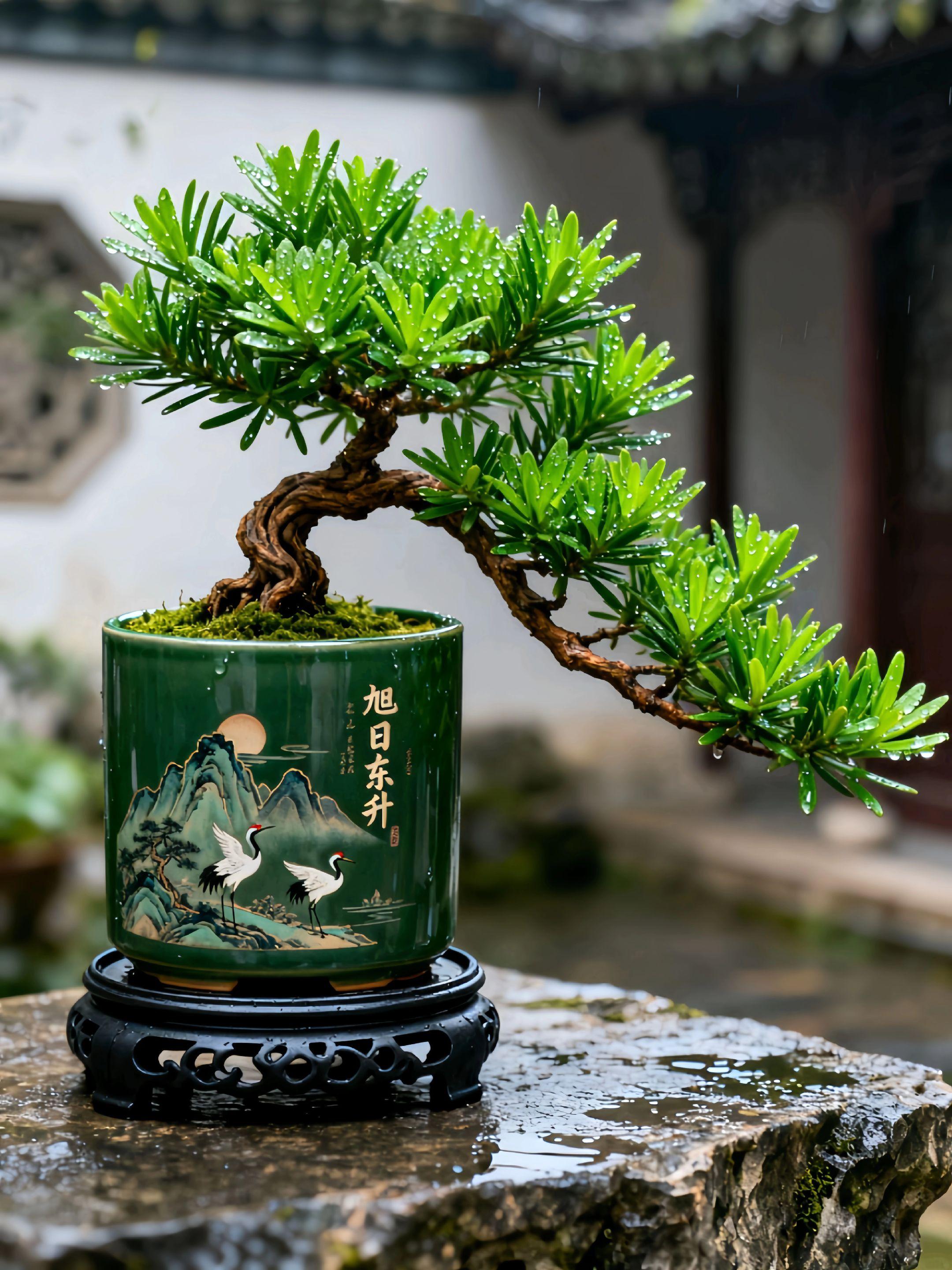家人们,还在找能旺运添格调的宝贝绿植吗?这盆小叶雀舌罗汉松盆景你绝对不能错过! 它那独特的悬崖飘枝造型,仿佛山间精灵,灵动又潇洒。细密的小叶四季常绿,生机勃勃。 在风水上,罗汉松可是招财旺运的象征。摆客厅,福气满盈;放办公室,事业顺遂。养护简单不费心,让你轻松拥有这份自然雅趣与美好寓意。别犹豫! #罗汉松盆景 #小叶雀舌罗汉松 #飘枝盆景 #禅意盆栽 #室内盆栽