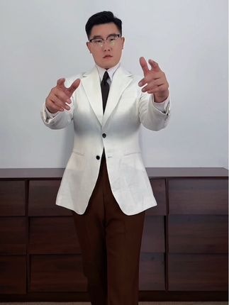 买我的西装。这条裤子我给你安排一起发货!#