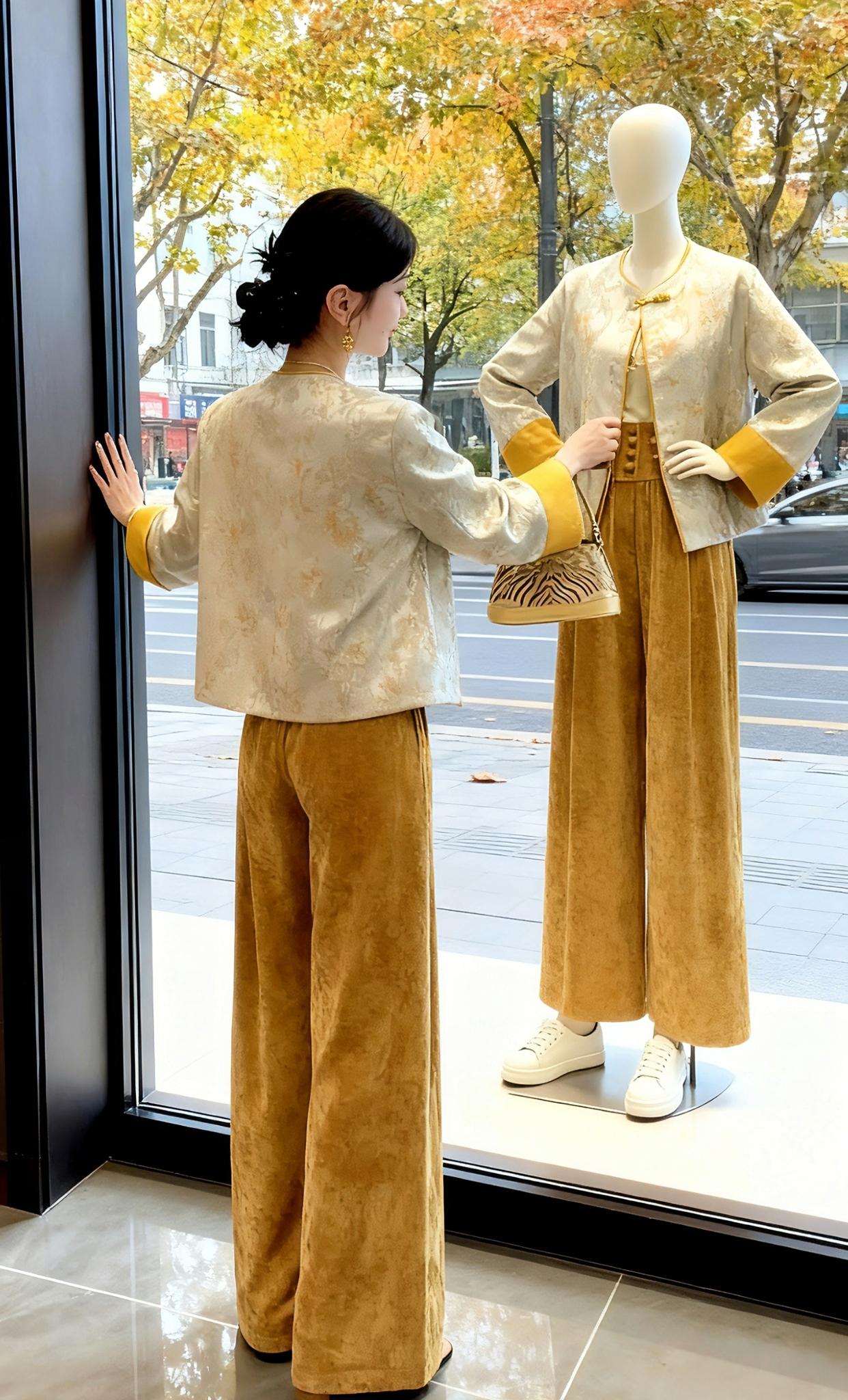 #国风新时尚 #品味穿搭 #新款 #温柔穿搭 #今天穿什么