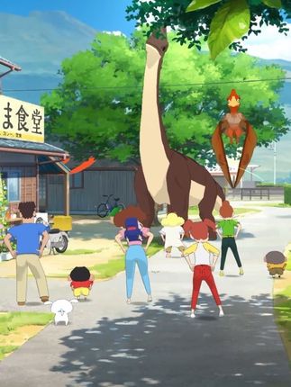 蜡笔小新我和博士的暑假手游! @蓝胖子与小男孩