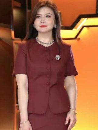 蔓缇蜜丝大码女装胖MM大码遮肉显瘦减龄套装2025夏装新中式国风#气质 #时尚#套装两件套 #显瘦显高显气质 #显瘦遮肉