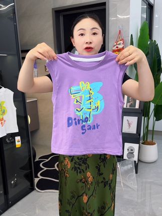上身好看百搭又凉快的纯棉无袖T恤#夏季穿搭 #穿搭搭配 #t恤穿搭 #纯棉t恤 #无袖t恤