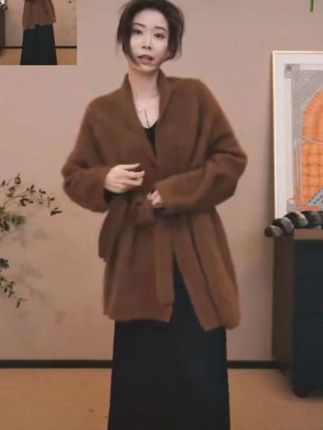 CHENSMCHEN 时尚纯色简约百搭半身裙女宽松显瘦裙子CSQ8102SL#秋冬穿搭 #半身裙#不挑年龄不挑身材 #保暖又好看 #气质百搭