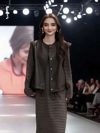 #连衣裙两件套#时尚洋气#晒晒我的秋日穿搭