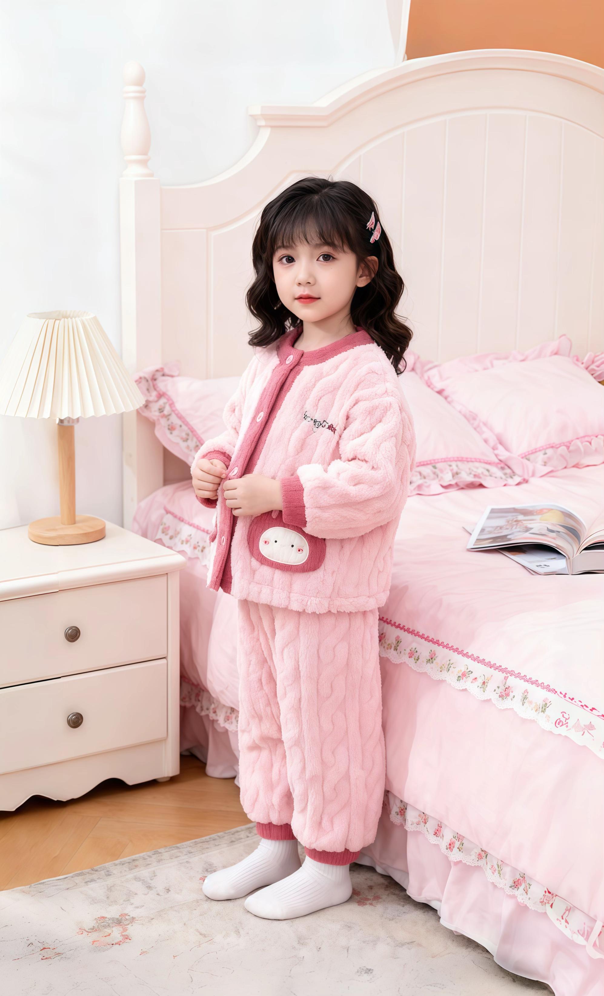 2025新款女童珊瑚绒家居服,法兰绒暖糯亲肤,软乎乎裹住童真~ 秋冬锁温不凉身,宝宝安睡一整晚,颜值与实用兼备~ #女童秋冬睡衣 #2025新款儿童家居服 #珊瑚绒女童套装 #宝宝法兰绒睡衣 #小童冬装家居服
