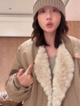 【YUCHEN 】(三色云朵) 重磅双面穿人造小湖羊欧貂绒毛毛外套~#今日穿搭 #甜美风穿搭 #复古穿搭 #慵懒风穿搭 #今天这样穿