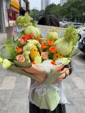 谁还没收到秋天的第一束苞米花啊啊啊啊!!#朱光玉火锅 #合肥美食