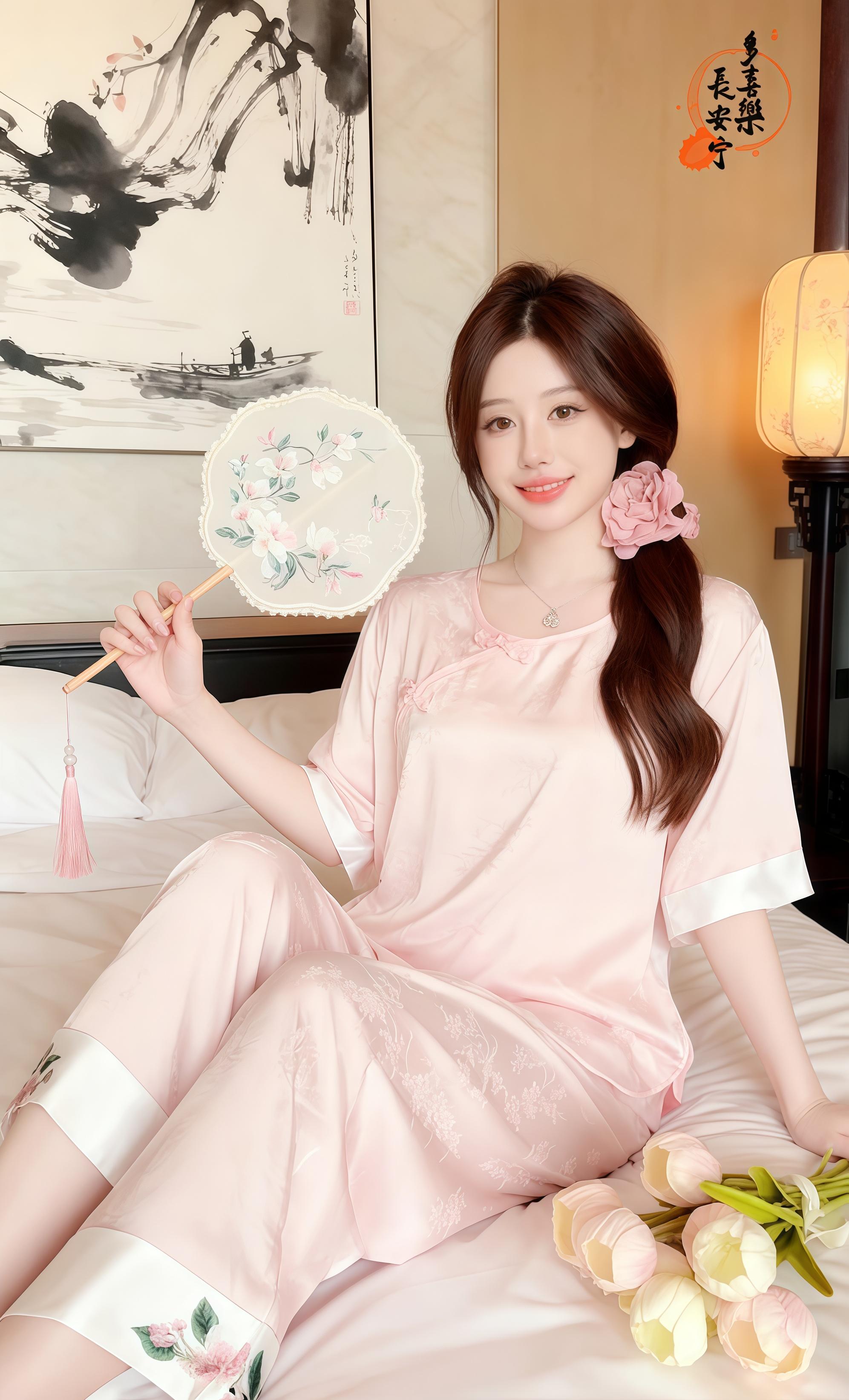 #谁穿谁好看系列 #好物推荐🔥 #面料柔软舒适 #在家也要美美哒 #睡衣家居服 @我要上热门 @DOU+上热门 @抖音小助手 @抖音