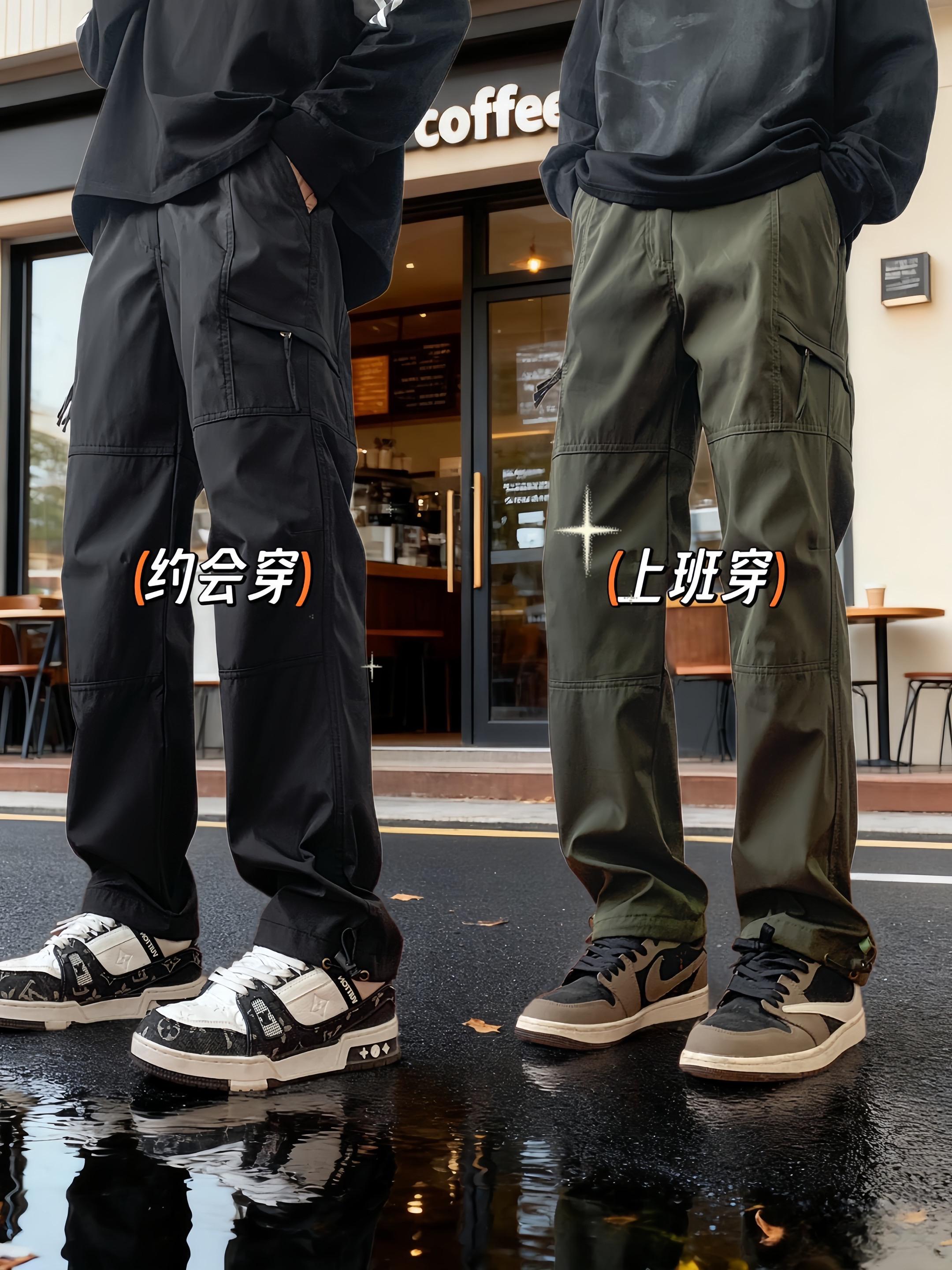 #街头穿搭 #潮牌穿搭 #百搭神裤 #工装裤穿搭 #日常搭配
