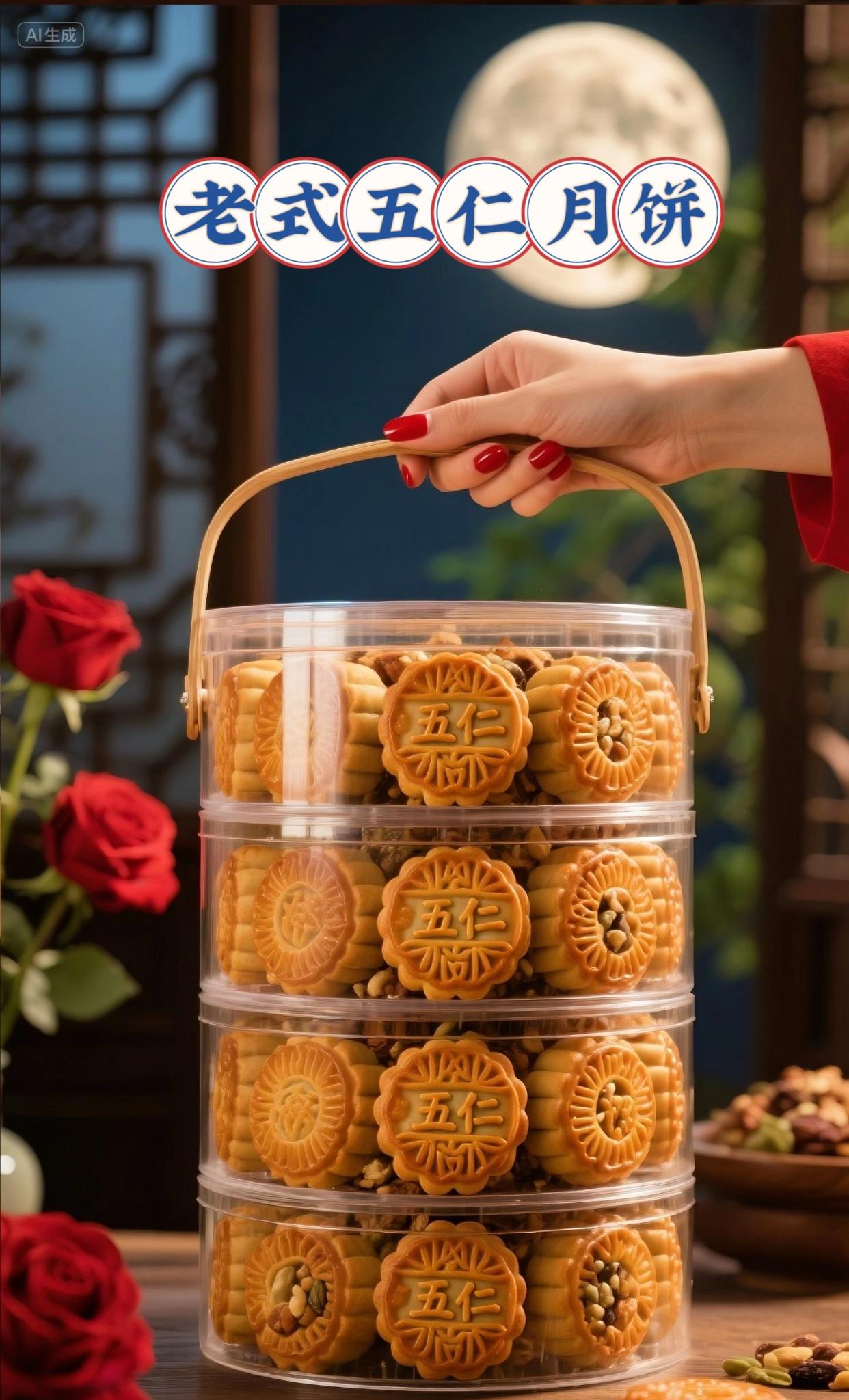今年的月饼你吃过了吗?#妈呀太香了 手工揉制的饼皮,经慢烤后泛着油润的棕褐色,入口带着恰到好处的韧劲,丝毫不会松散掉渣。内馅满是真材实料的大颗坚果,每一口都能嚼到脆爽的颗粒感,香气十足。甜度温和不腻,与坚果的醇厚风味完美融合,尽显传统糕点的扎实与诚意。长辈偏爱这份经典滋味,年轻人则能从中尝出童年的熟悉念想,中秋选它囤货,准能满足全家口味!#月饼 #五仁月饼 #回忆 #好吃到停不下来