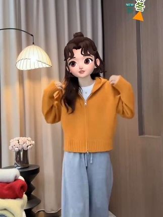 #外套 #毛衣 #内搭外穿都好看 #开衫毛衣 #针织毛衣
