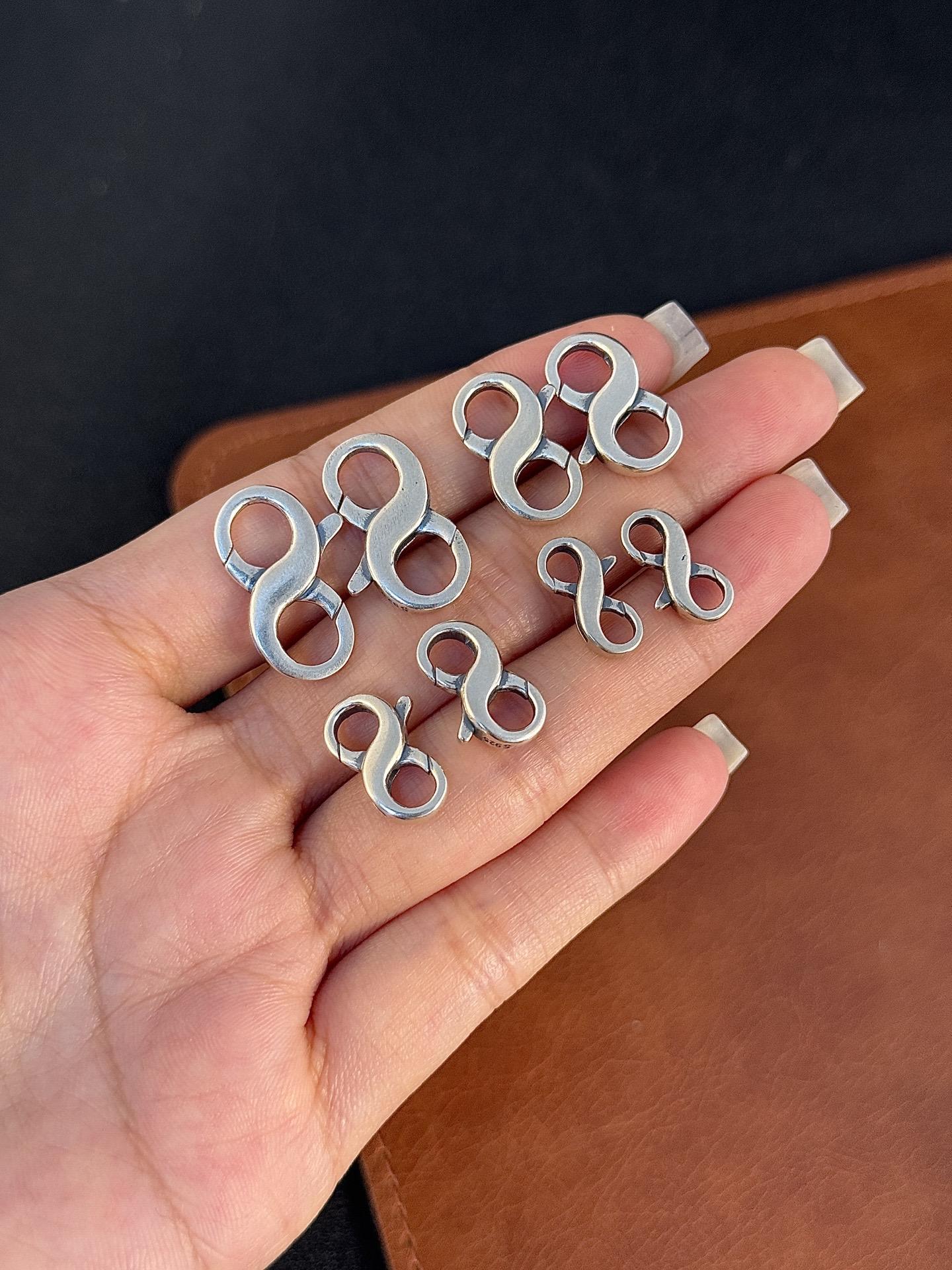 #diy #纯银饰品 #扣头