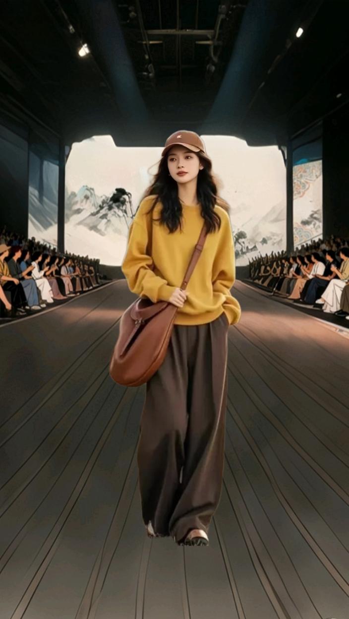 秋季百搭休闲时尚卫衣裤子两件套女#时尚休闲穿搭 #秋冬穿搭新鲜感在线 @DOU+小助手