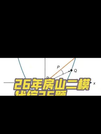 房山初三二模代综第二问解析 #创作者中心 #创作灵感 #房山初三二模数学代综#北京中考的 #每天跟我涨知识
