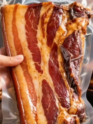 #腊皇叔前腿腊肉500g袋腊味湖北恩施柴火烟熏四川湖南土特产美食