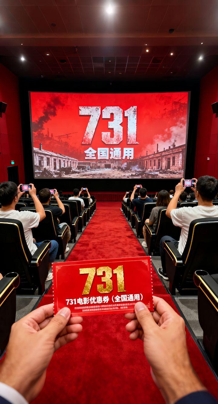 #AI扩图 观《731》铭记历史,勿忘先辈苦难!#电影热烈上映 #电影 #电影优惠券抖音团购 #731电影