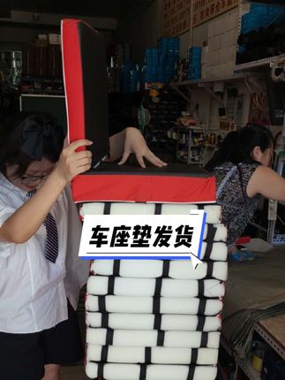 #四轮海绵车座垫