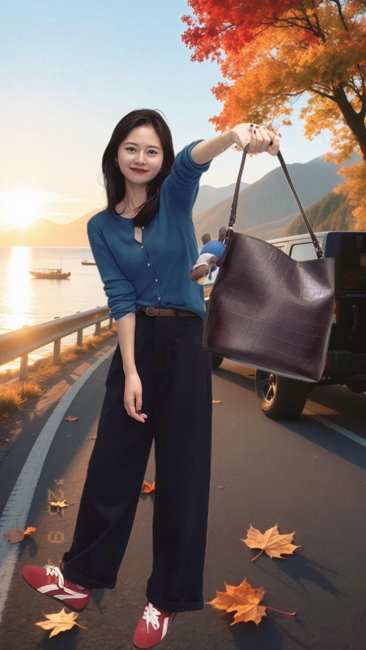 被追着问的韩系慵懒风套装❗ 谁还没有这套2025秋季新款韩系套装,我真的会伤心ok?薄款针织开衫+休闲阔腿裤,一整个爱住,穿上你就是清冷韩女本女! 开衫面料软糯,贴身穿好舒服,而且版型很绝,随便一搭就是慵懒松弛感。阔腿裤更是神来之笔,高腰设计完美拉高腰线,显腿长一绝,阔腿还能藏住腿部小缺点,腿粗星人闭眼入! 日常通勤、逛街拍照,一套搞定,好看又舒服,谁穿谁爱,速速入手不亏~ #韩系穿搭 #早秋穿搭三分钟出门不是梦 #初秋一周不重样穿搭 #早秋秀场抄作业告别路人感 #流光机能风穿搭太有生命力了