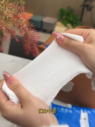 自从有了一次性袜子,他每天一双新袜子我解放双手 不用洗#袜子 #一次性袜子 #出差旅行必备 #日常