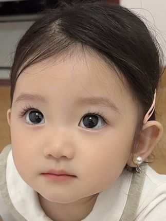救敏❕她眼里有星星#人类幼崽 #萌娃 #大眼萌娃 #萌到爆炸了💥 #骗你生女儿