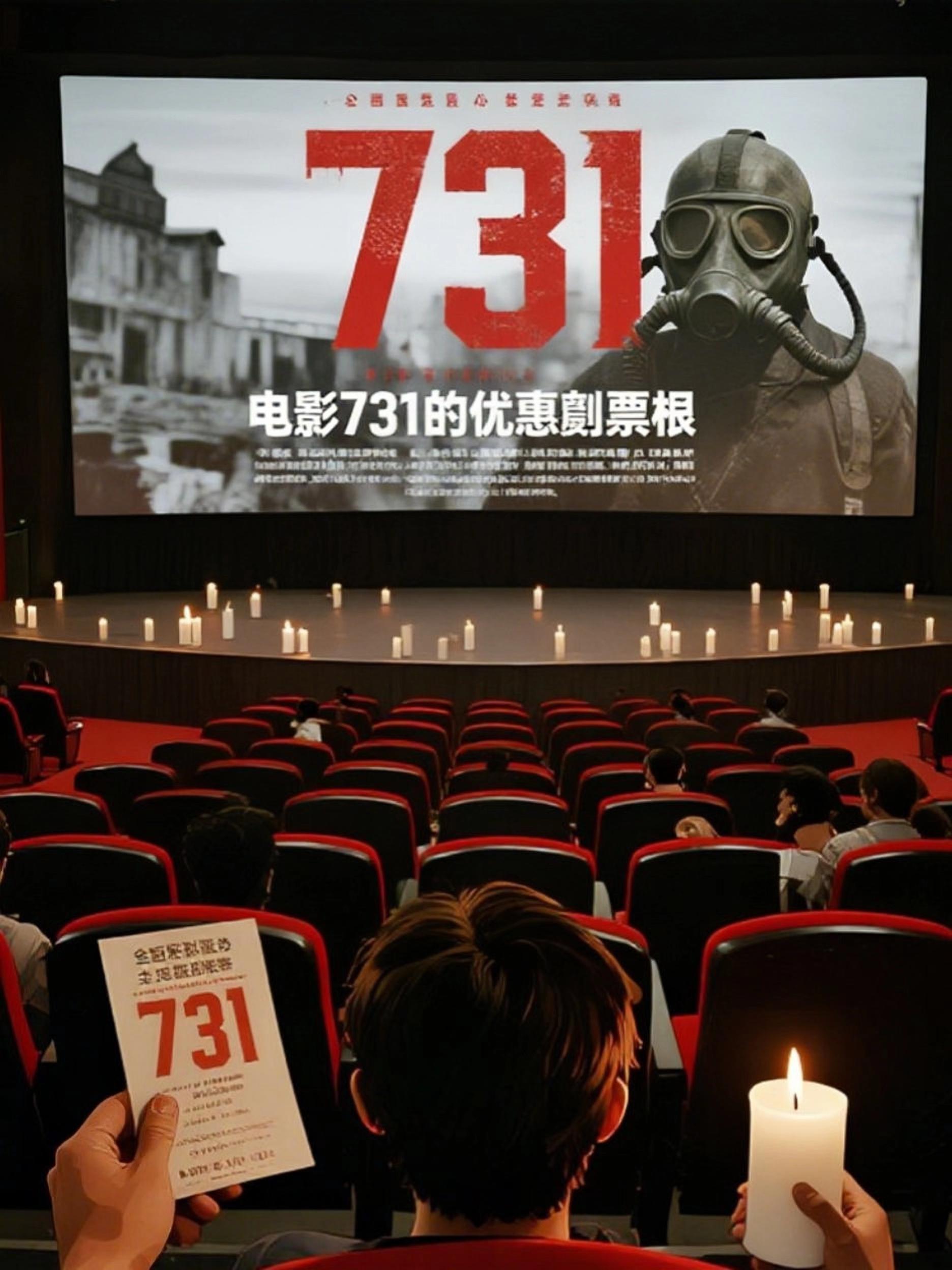 #电影731 #铭记历史吾辈自强 #勿忘国耻吾辈自强 #电影热烈上映 #电影优惠券抖音团购