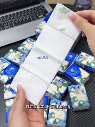 哇噻,可以对半撕的手帕纸,还的是维达你呀,太懂我们女孩子的心思了#手帕纸 #维达 #出门必备 #无限回购的宝藏单品