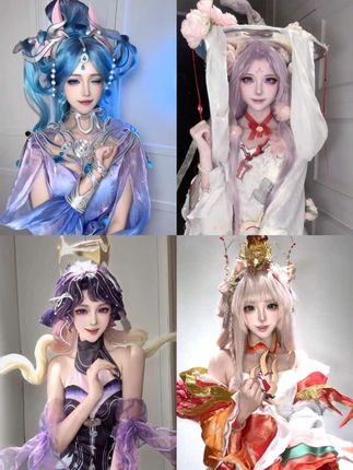 我们四个在同一局你不炸了吗 #貂蝉幻阙歌 #王昭君映山客 #西施续相思 #杨玉环星之鸣奏 #KG摇