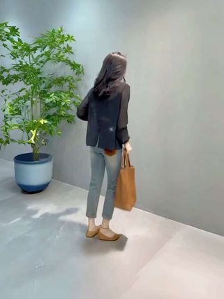 #时尚两件套#牛仔裤套装#面料柔软舒适#夏季新款#谁穿谁好看