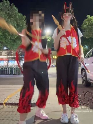 魔丸降世#哪吒闹海 #魔童降世 #炸街 #魔丸 #闺蜜穿搭
