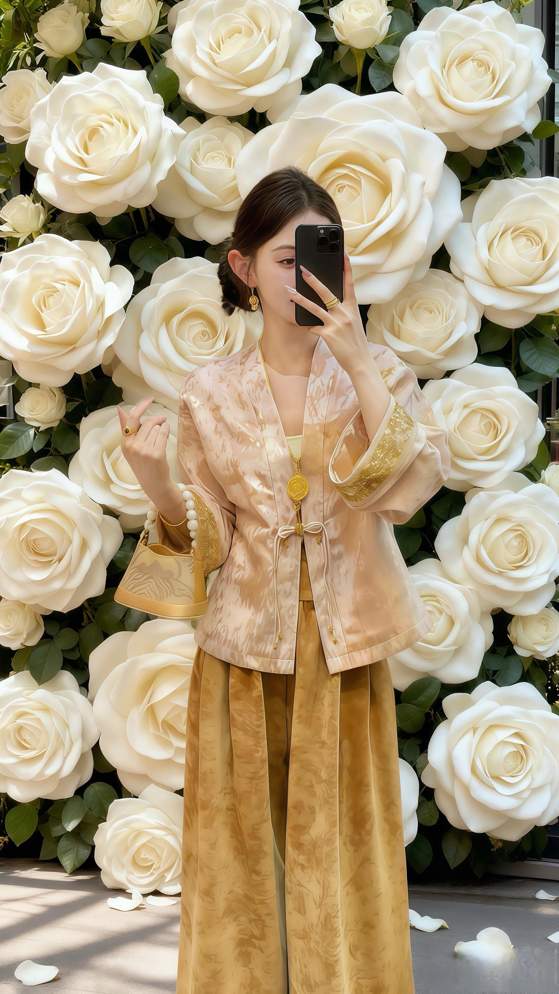 #小个子初秋显瘦穿搭 #森系少女感穿搭 #新中式穿搭 #秋季微胖穿搭测评 #高级感穿搭