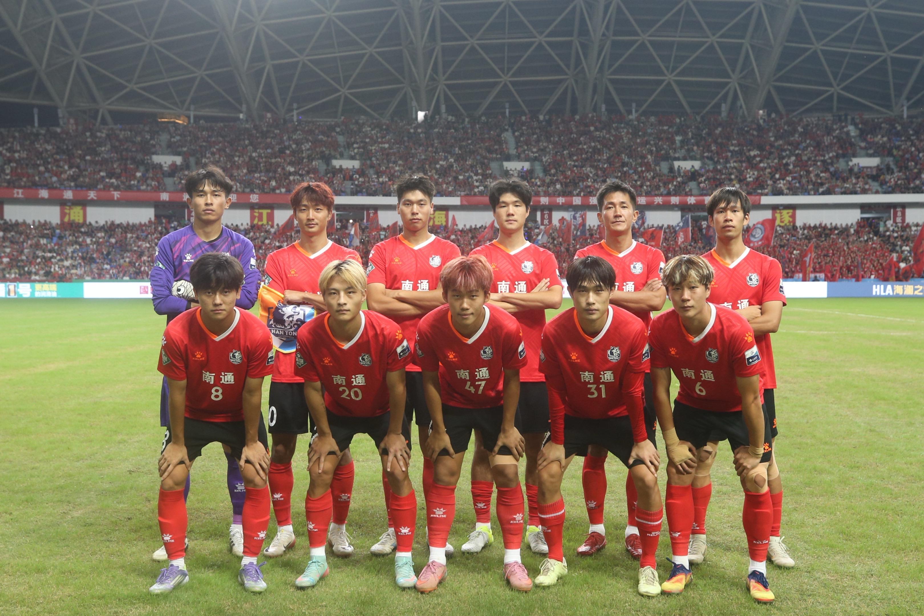 感谢团队 感谢一路陪伴我们的所有人  鸿运当头!兄弟们下场继续拿下!#苏超联赛 #南通队 #金成民